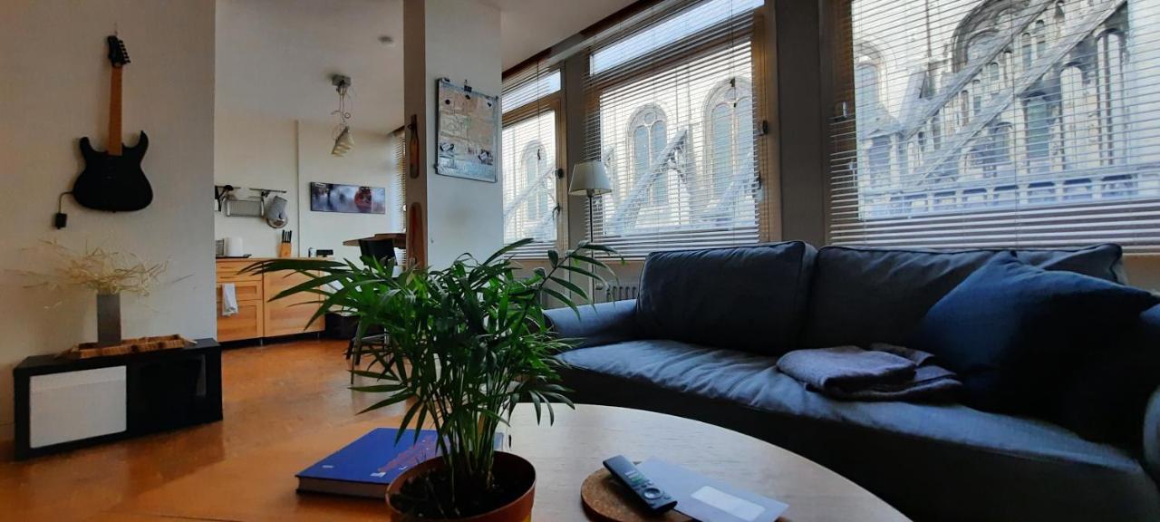 St Catherine - Sweet Home - Bxl - Studio Apartment With City View Brüksel Dış mekan fotoğraf