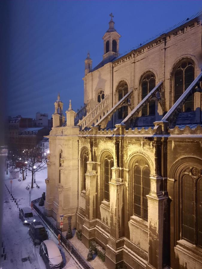 St Catherine - Sweet Home - Bxl - Studio Apartment With City View Brüksel Dış mekan fotoğraf