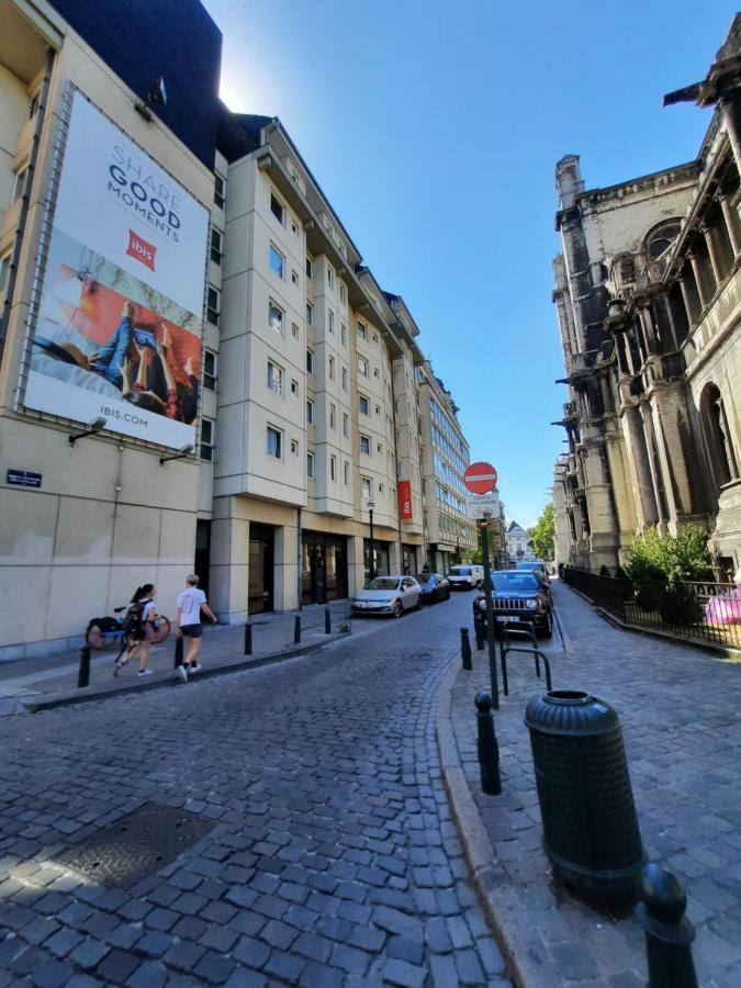 St Catherine - Sweet Home - Bxl - Studio Apartment With City View Brüksel Dış mekan fotoğraf