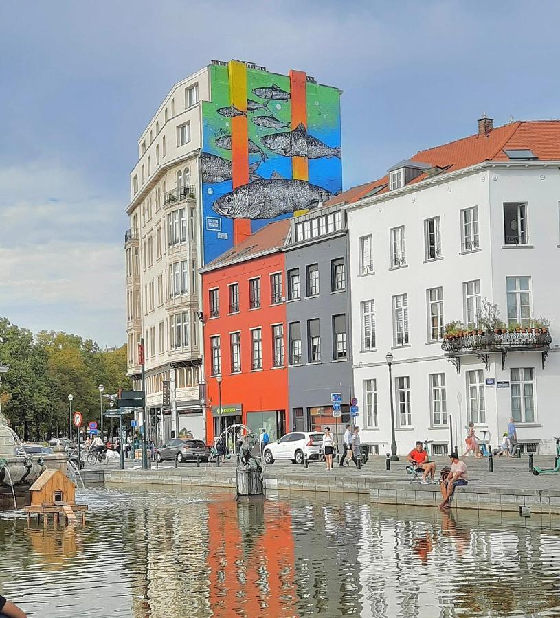 St Catherine - Sweet Home - Bxl - Studio Apartment With City View Brüksel Dış mekan fotoğraf